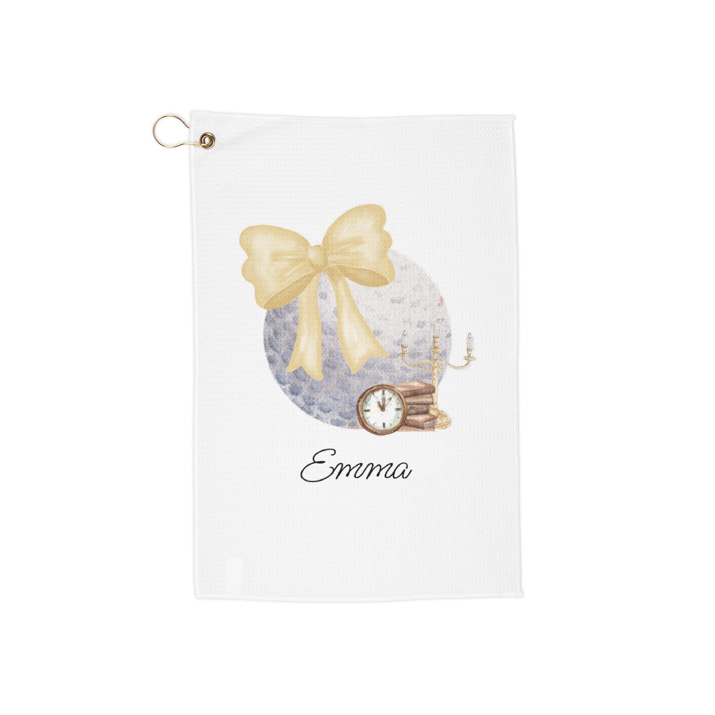 Book Beauty Princess Personalized Golf Towel