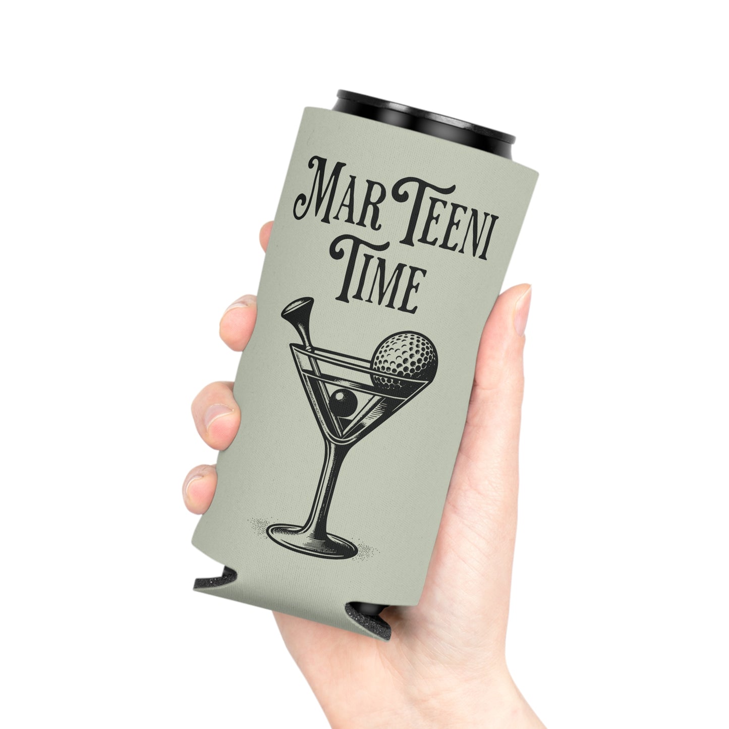 MarTeeni Time Golf Can Cozy