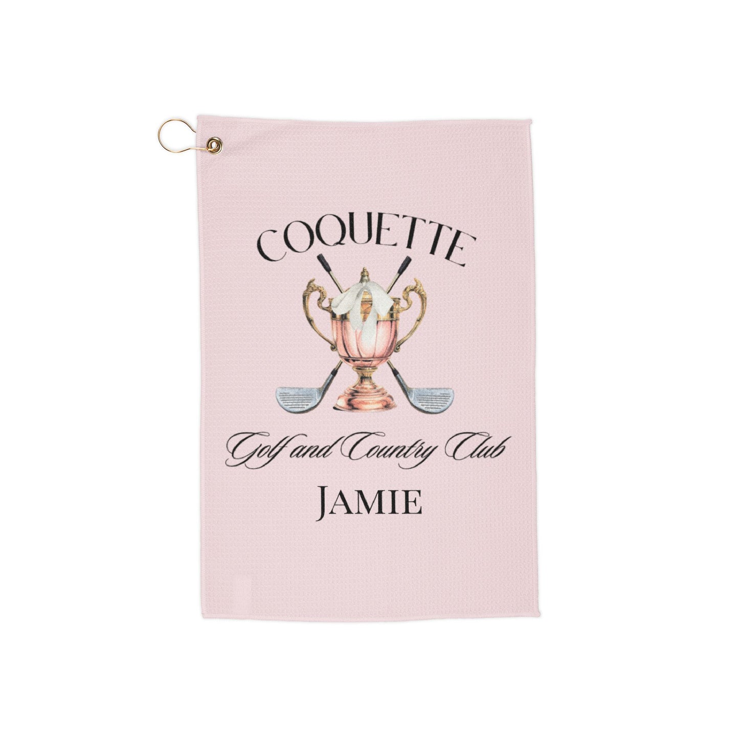 Coquette Social Club Golf Towel