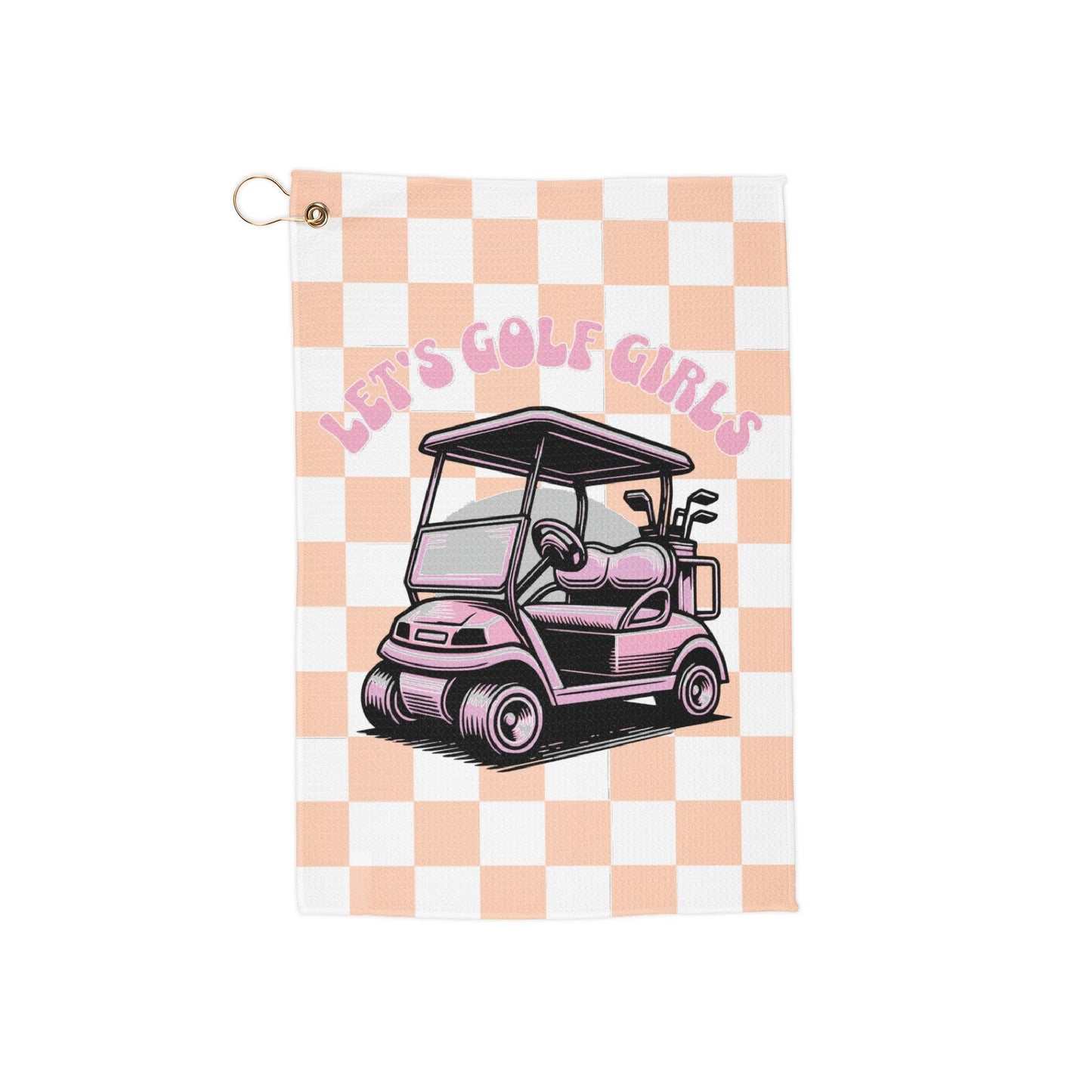 Let's Golf Girls Golf Towel
