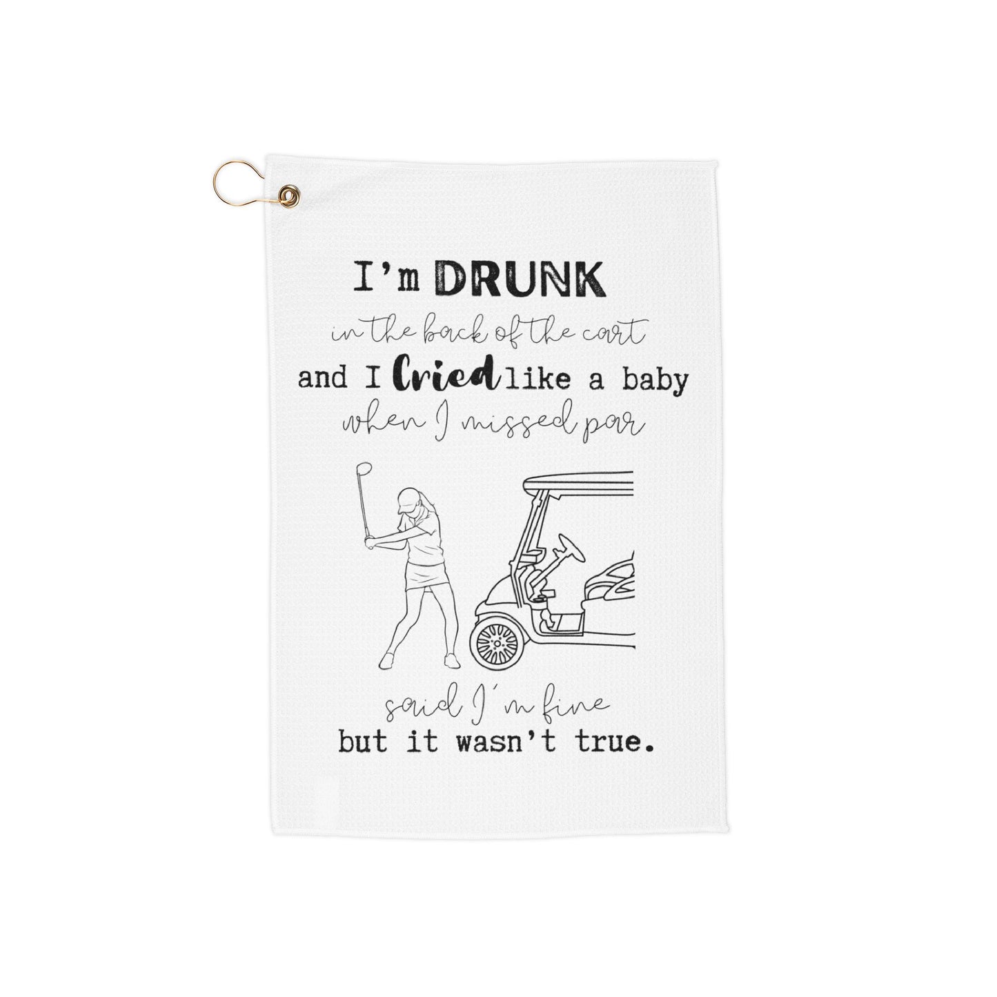 Golf Summer Golf Towel