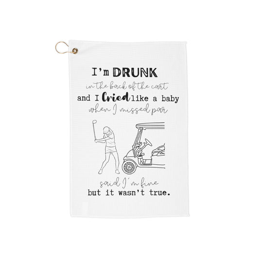 Golf Summer Golf Towel