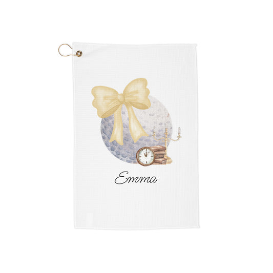 Book Beauty Princess Personalized Golf Towel