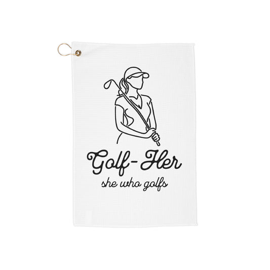Golf-Her Golf Towel