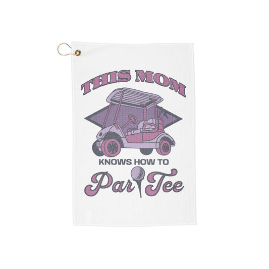Par Tee Mom Golf Towel