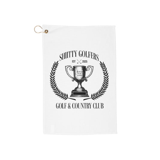 Bad Golfer Social Club Golf Towel