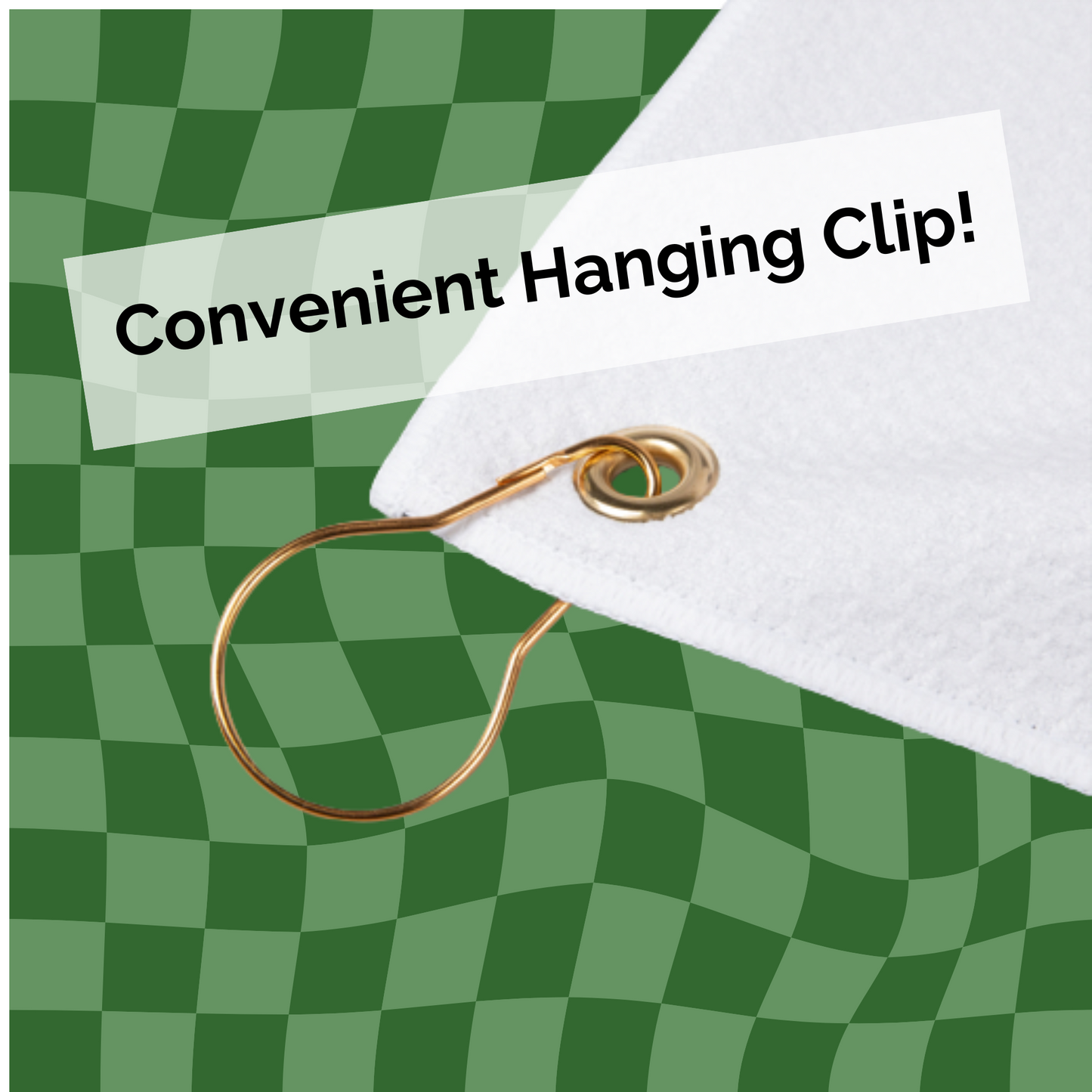 Spilling the Tee Golf Towel