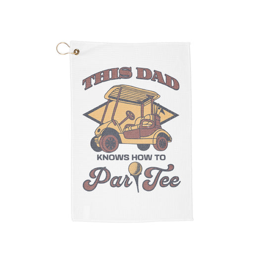 Par Tee Dad Golf Towel