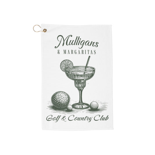 Mulligans and Margaritas Golf Towel