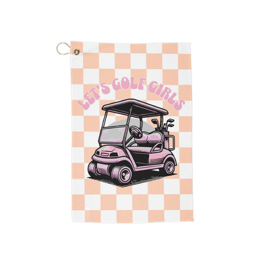 Let's Golf Girls Golf Towel