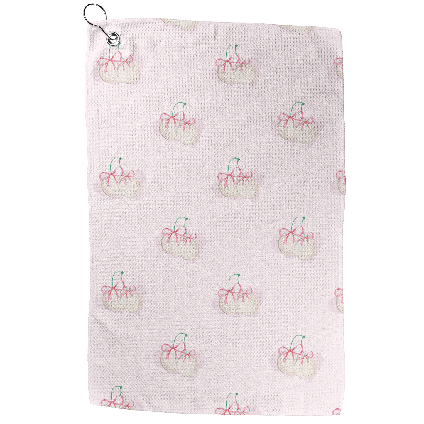 Golf Ball Cherries Golf Towel