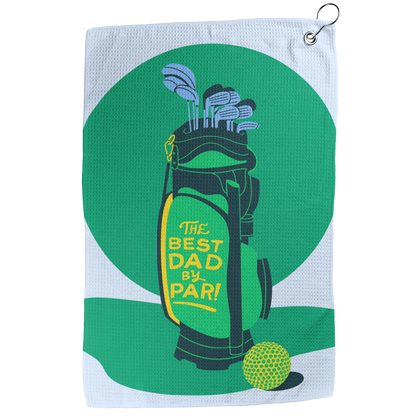 Best Dad by Par Golf Towel