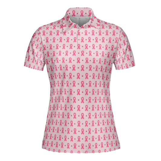 Breast Cancer Awareness Women's Golf Polo