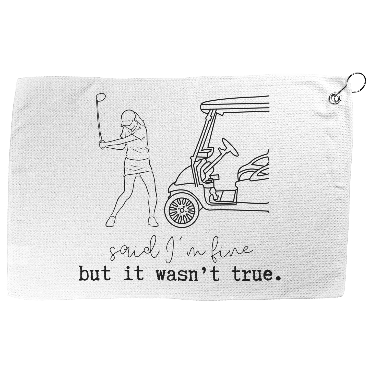 Golf Summer Golf Towel