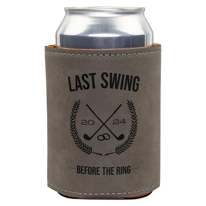 Last Swing Before the Ring Leather Can Cozy