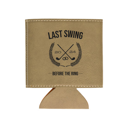 Last Swing Before the Ring Leather Can Cozy