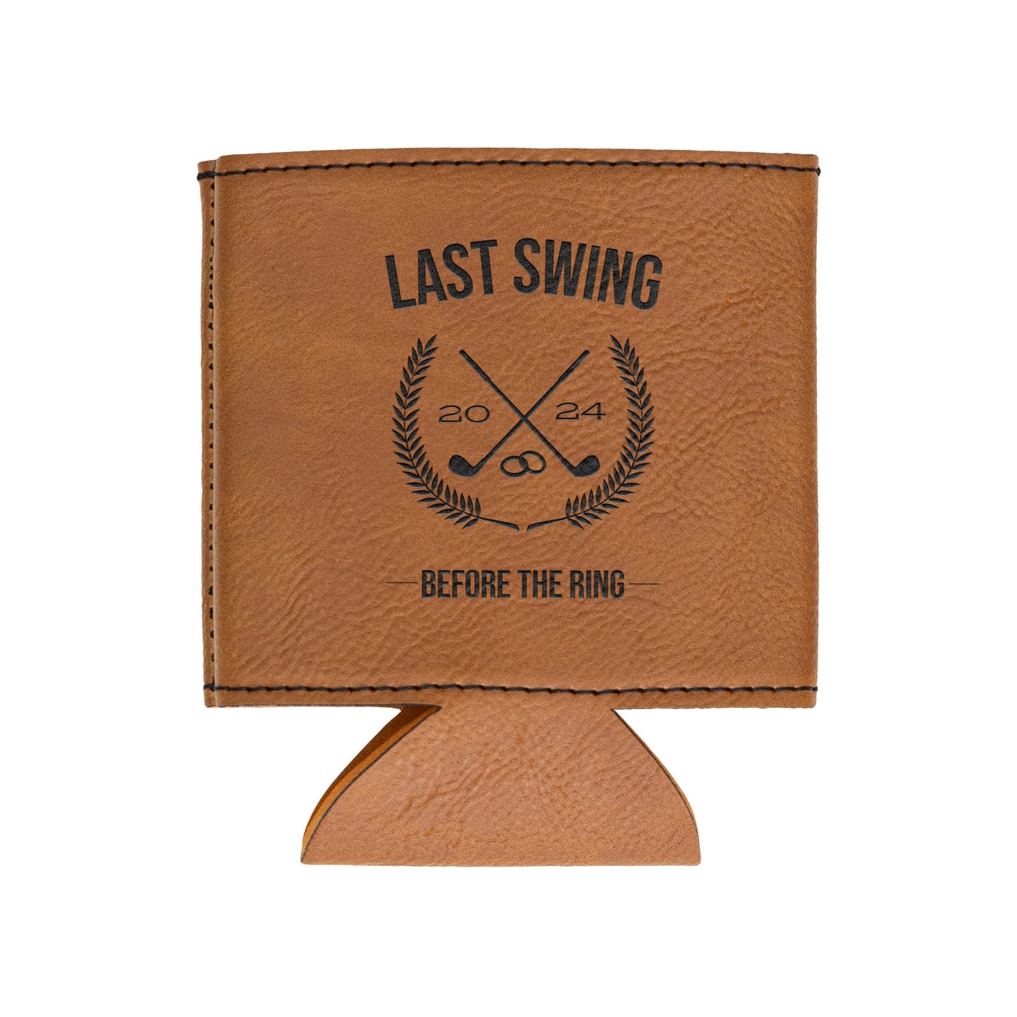 Last Swing Before the Ring Leather Can Cozy