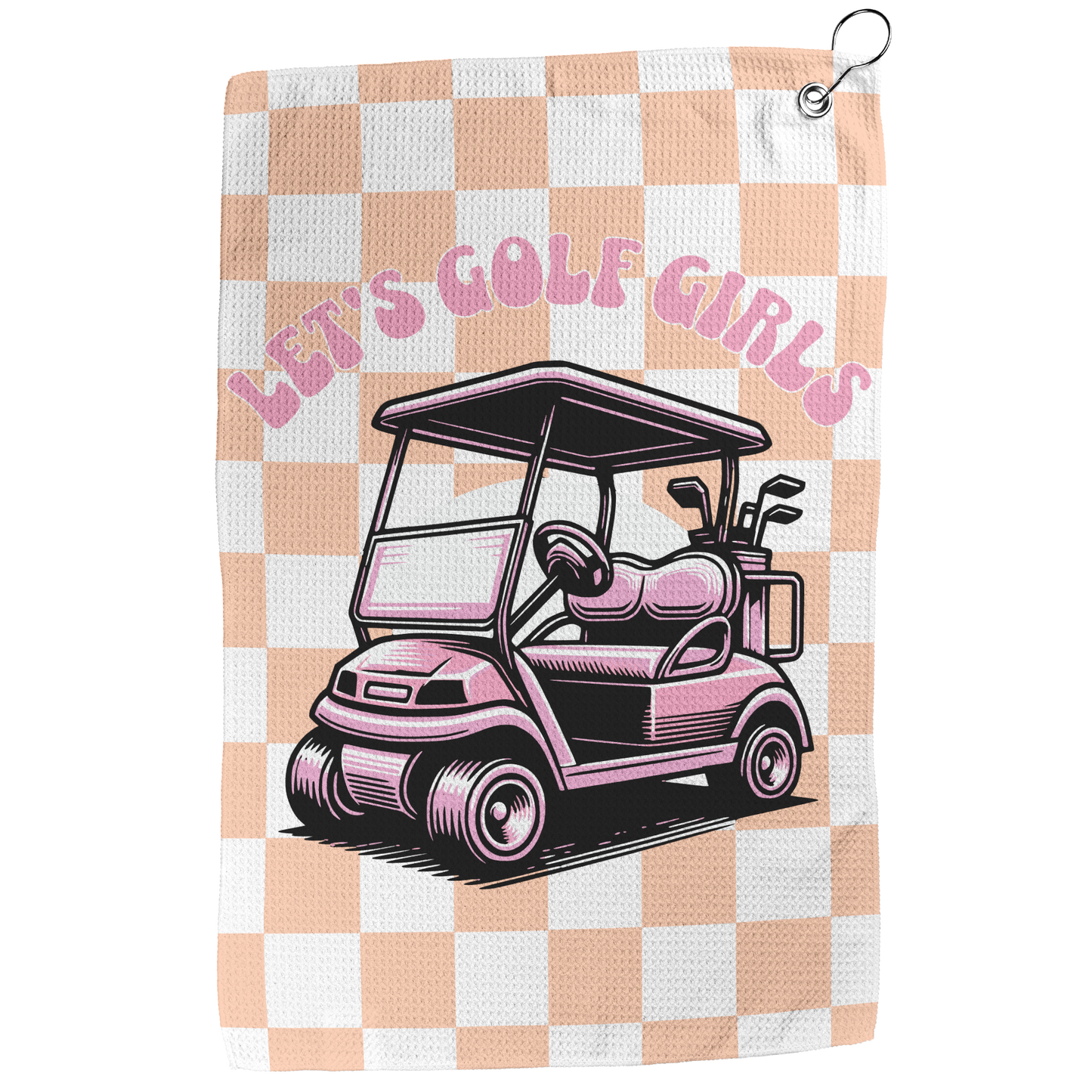Let's Golf Girls Golf Towel