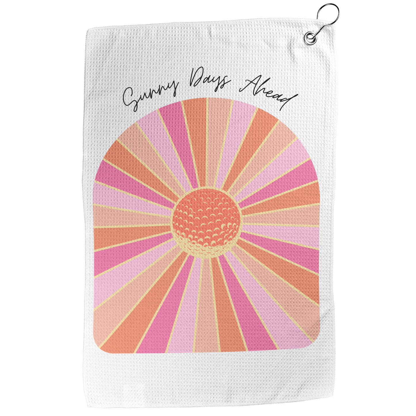 Sunny Days Ahead Golf Towel