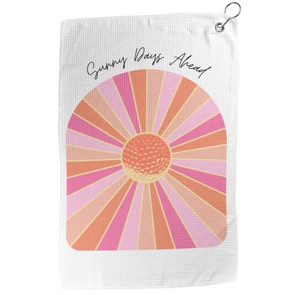 Sunny Days Ahead Golf Towel