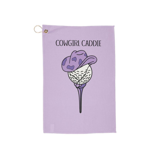 Cowgirl Caddie Golf Towel