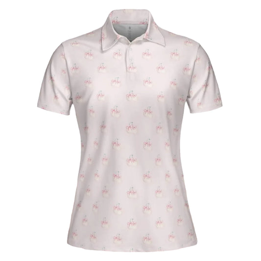 Golf Ball Cherries Women's Polo