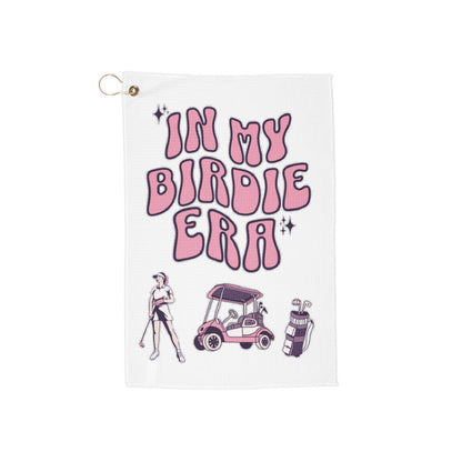 In My Birdie Era Golf Towel