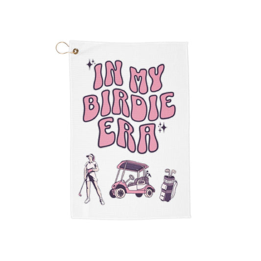 In My Birdie Era Golf Towel