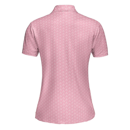 Pink Last Swing Before the Ring I Do Women's Polo