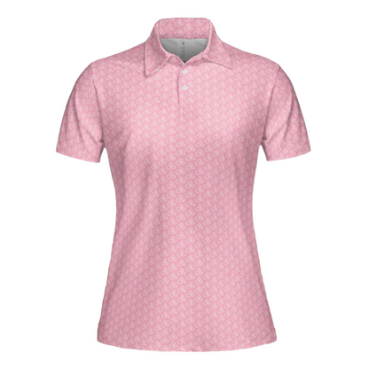 Pink Last Swing Before the Ring I Do Women's Polo