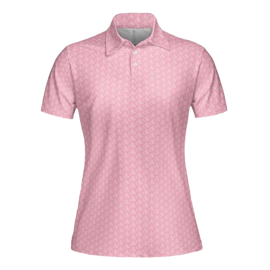 Pink Last Swing Before the Ring I Do Women's Polo