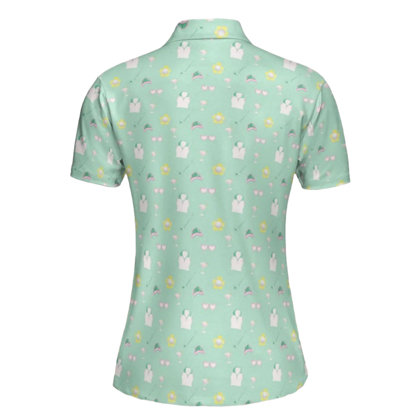 Tinis on the Greenie Women's Polo