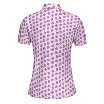 Purple Disco Cowgirl Women's Polo