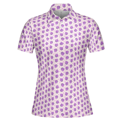Purple Disco Cowgirl Women's Polo