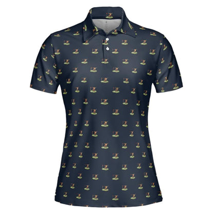 Highland Cow Women's Golf Polo