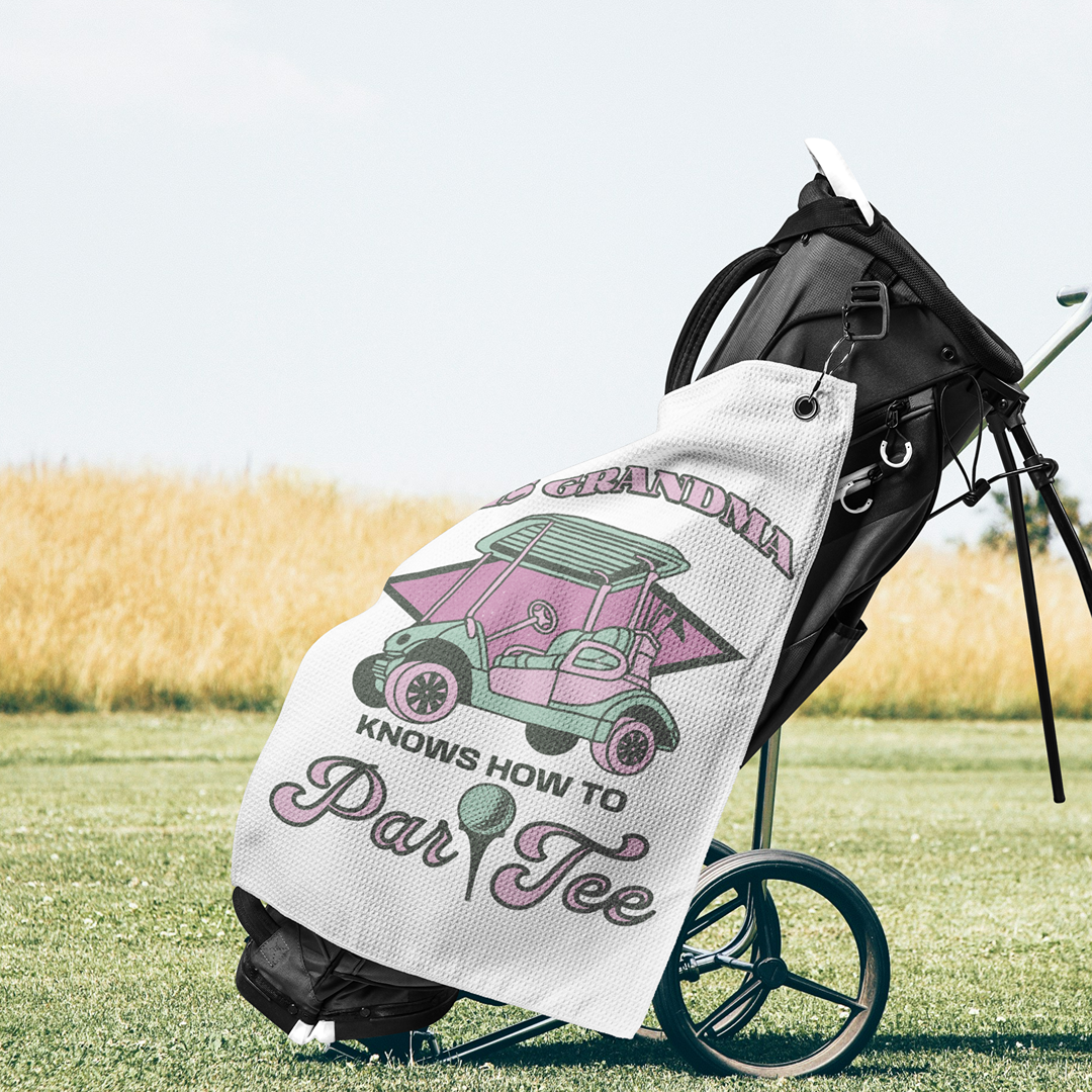 Par Tee Grandma Golf Towel
