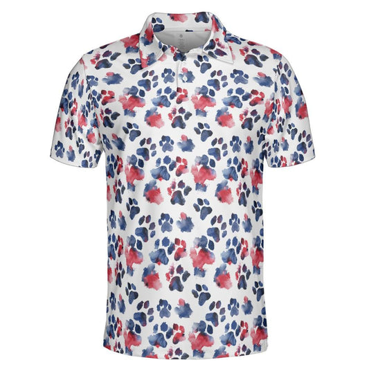 Patriotic Paws Men's Golf Polo